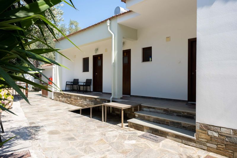 View of the guesthouse