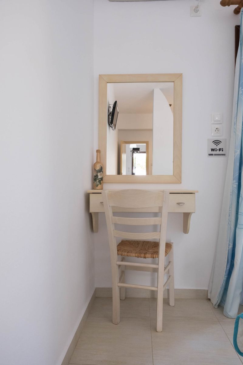 Κουζίνα studio στον Ξενώνα Ειρήνη Άφησσος